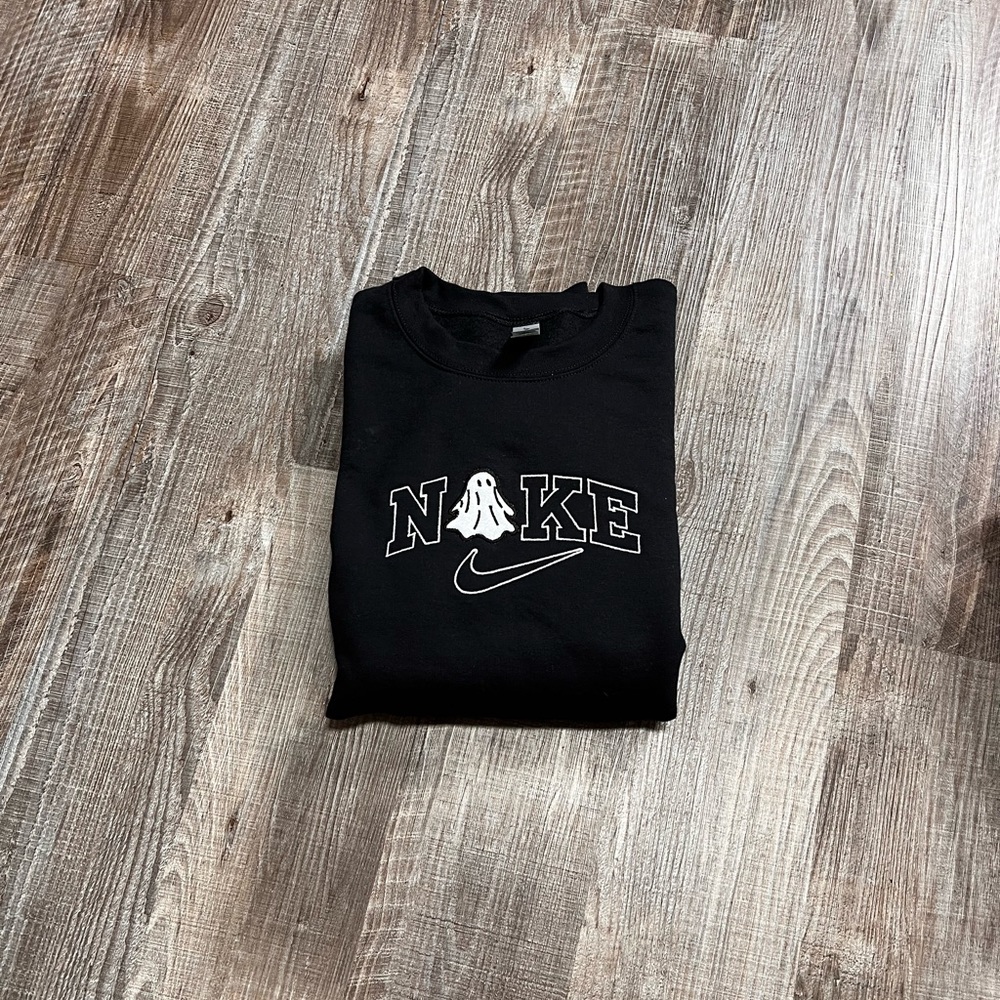 Nike Ghost Embroidered Crewneck Sweatshirt - optional glitter